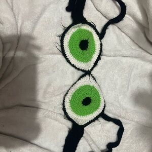 Thyme Francis Crochet Top with Eye Design